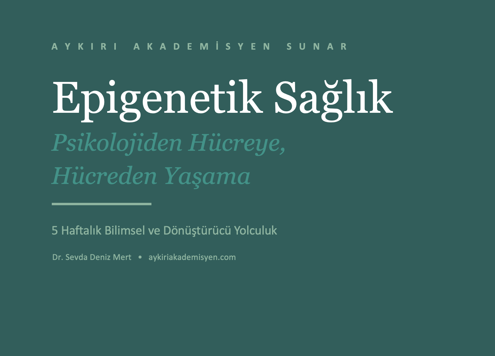 Epigenetik Sağlık